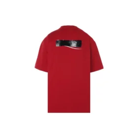 Tricou Gaffer cu croială largă „Red” 641675TNVG16374