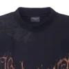 Tricou Heavy Metal, croială largă „Black Faded” 744439TOVE11055
