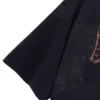 Tricou Heavy Metal, croială largă „Black Faded” 744439TOVE11055