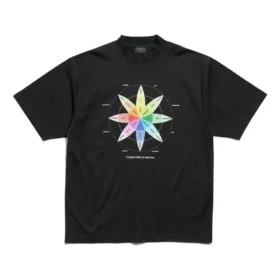Tricou „How Do You Feel” croială medie „Black” 764235TQVS31055 Tricou „How Do You Feel” croială medie „Black” 764235TQVS31055