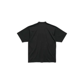 Tricou „How Do You Feel” croială medie „Black” 764235TQVS31055 Tricou „How Do You Feel” croială medie „Black” 764235TQVS31055