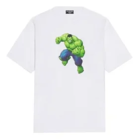 Tricou Hulk 2021 MARVEL cu croială medie „Alb” 612966TLV599000
