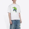 Tricou Hulk 2021 MARVEL cu croială medie „Alb” 612966TLV599000