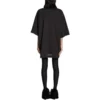 Tricou „Je t’aime”, croială largă, „Negru” 744439TOVM79070