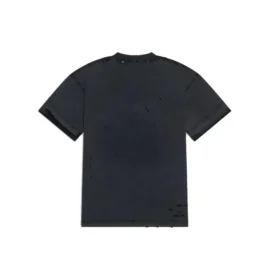 Tricou Maison Balenciaga, croială medie, „Negru” 612966TLVJ11074