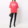 Tricou Maison Balenciaga, croială medie „Pink” 612966TLVJ16441