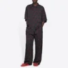 Tricou minimalist cu mânecă scurtă „Black Red” 658841TKO521076