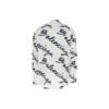Tricou minimalist cu mânecă scurtă și logo Scribble „White Navy” 681812TOLE99167