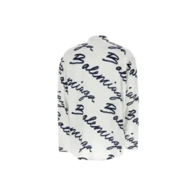 Tricou minimalist cu mânecă scurtă și logo Scribble „White Navy” 681812TOLE99167 Tricou minimalist cu mânecă scurtă și logo Scribble „White Navy” 681812TOLE99167