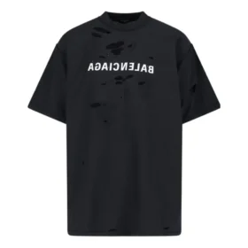Tricou Mirror Balenciaga Inside Out „Negru Alb” 720198TQVP31569