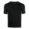 Tricou mulat, strâns pe corp și lucios „Black” 720458TNVI21000