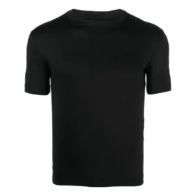 Tricou mulat, strâns pe corp și lucios „Black” 720458TNVI21000