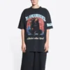 Tricou Music Aya Nakamura Merch, croială largă „Negru” 641655TMV861055