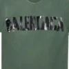 Tricou New Tape Type, croială medie „Dark Green” 739784TQVQ83004