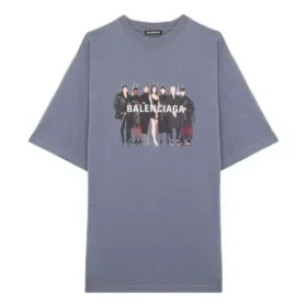 Tricou original Balenciaga „Grey” 620969TIV471404