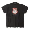 Tricou Oversized Antwerpen Inside-out „Black” 787358TQVP71083