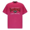 Tricou oversized B Authentic Vintage Jersey „Roz” 694576TMVA95566