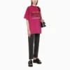 Tricou oversized B Authentic Vintage Jersey „Roz” 694576TMVA95566
