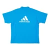 Tricou oversized Balenciaga x adidas „Blue” 731769TNVP34024