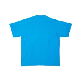 Tricou oversized Balenciaga x adidas „Blue” 731769TNVP34024