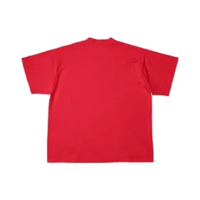 Tricou oversized Balenciaga x adidas „Red” 712398TNVA66278