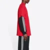 Tricou oversized Balenciaga x adidas „Red” 712398TNVA66278