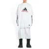Tricou oversized Balenciaga x adidas „White” 731769TNVA69065