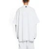 Tricou oversized Balenciaga x adidas „White” 731769TNVA69065