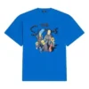 Tricou oversized Balenciaga x The Simpsons „Albastru” 676589TLVG74210