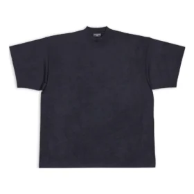 Tricou Oversized cu bandă „Black” 694576TMVJ21151