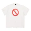 Tricou oversized cu interiorul la exterior din seria Bfrnd „Off White” 787358TQVG89016