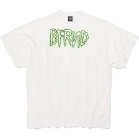 Tricou oversized cu interiorul la exterior din seria Bfrnd „Off White” 787358TQVG89016