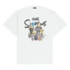 Tricou oversized din bumbac Balenciaga x THE SIMPSONS „Alb” 676589TLVG70901