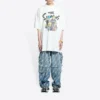 Tricou oversized din bumbac Balenciaga x THE SIMPSONS „Alb” 676589TLVG70901