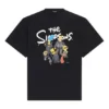Tricou oversized din bumbac Balenciaga x THE SIMPSONS „Negru” 676589TLVG71000