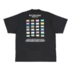 Tricou oversized din bumbac Pride 22 „Black White” 694576TMVO21070