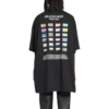 Tricou oversized din bumbac Pride 22 „Black White” 694576TMVO21070