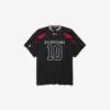 Tricou oversized pentru bărbați Balenciaga | colaborare cu NBA, în negru/multicolor
