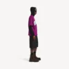 Tricou oversized pentru bărbați Balenciaga | colaborare cu NBA, în nuanța violet