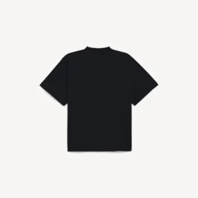 Tricou oversized pentru bărbați cu imprimeu surfer vintage, negru