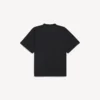 Tricou oversized pentru bărbați „Lady in Shades” în culoarea neagră