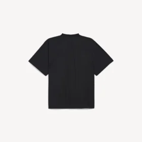 Tricou oversized pentru bărbați „Lady in Shades” în culoarea neagră