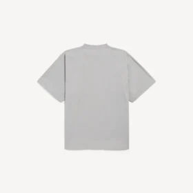 Tricou oversized pentru bărbați, în stil surfer vintage, în nuanța de gri Balenciaga