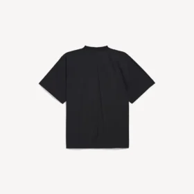 Tricou oversized pentru bărbați „The Door”, negru