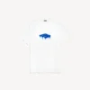 Tricou oversized pentru bărbați „Wet Brush”, de culoare albă