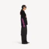 Tricou oversized pentru femei „The Door” în culoarea neagră