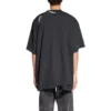 Tricou oversized reparat 3B Sports Icon „Washed Black” 704056TMVA59034
