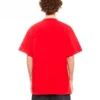 Tricou Oversized Slime „Roșu Alb” 676589TLVF16407