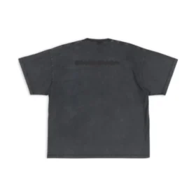 Tricou oversized Strike 1917 „Washed Black” 694576TMVJ61055