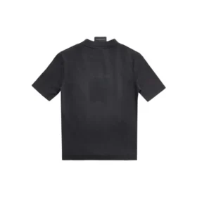 Tricou Paris By Day, croială strâmtă, mărime mică „Black Faded” 745019TOVC71055